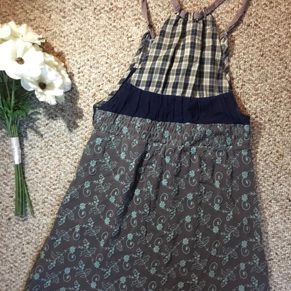 Free People Patchwork & Embroidered Top Sleeveless - Picture 5 of 7